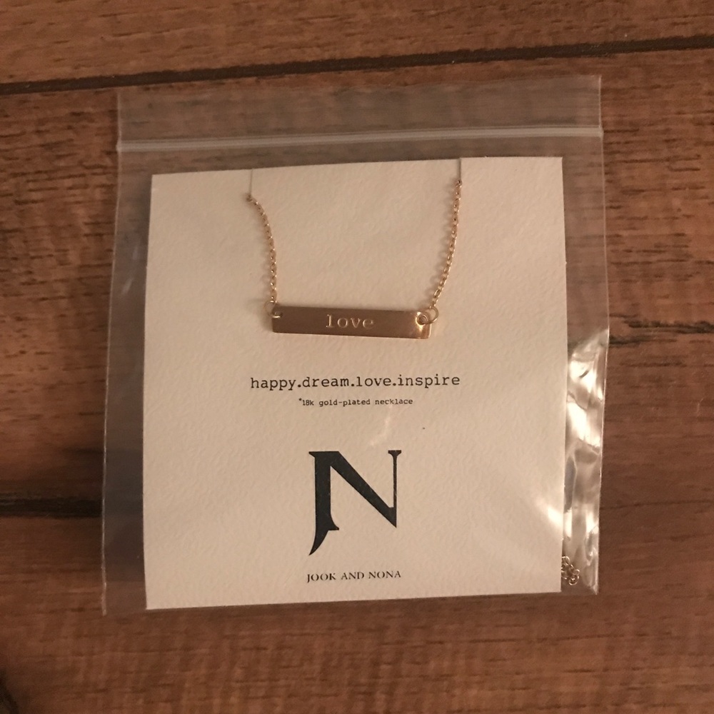 Sale! 🔥 18K gold-plated Jook and Nona necklace